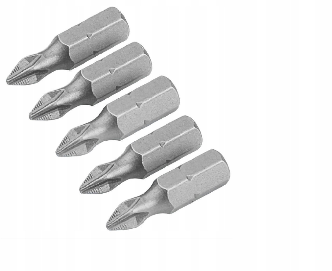 BITY KPL. 5 SZT. PH2X25 MM. S2 STAL HARTOWANE