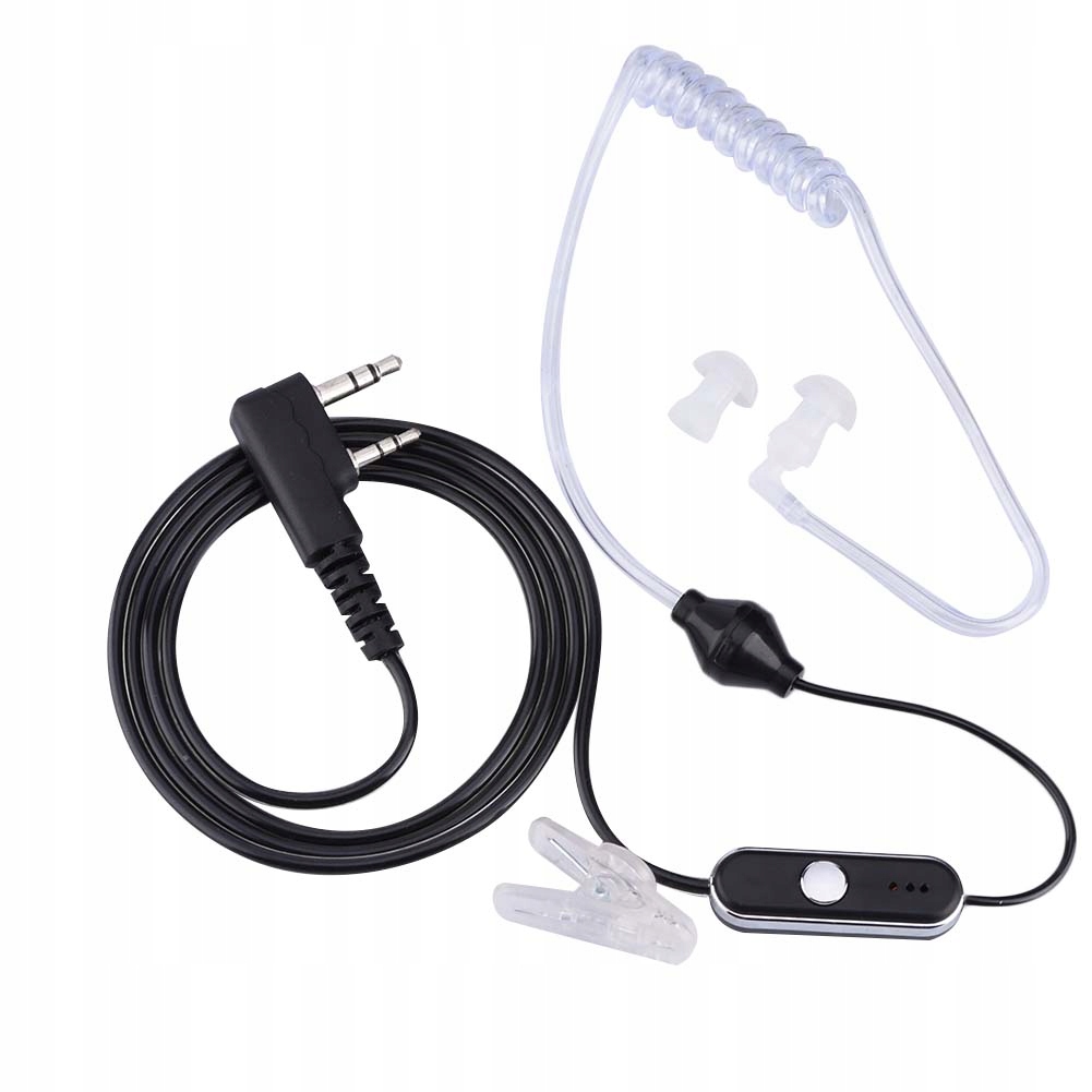 2-КОНТАКТНЫЙ МИКРОФОН С ФОНО-ТРУБКОЙ ДЛЯ РАДИО K HEAD WALKIE TALKIE