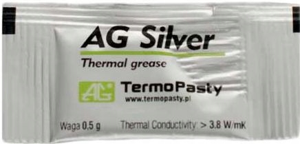 

Pasta termoprzewodząca Ag Silver 0.5g, AG114