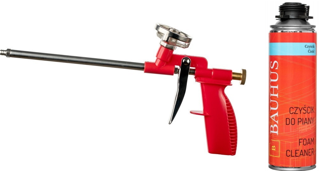 

Zestaw Pistolet Czyścik Do Pianki Piany Montażowej