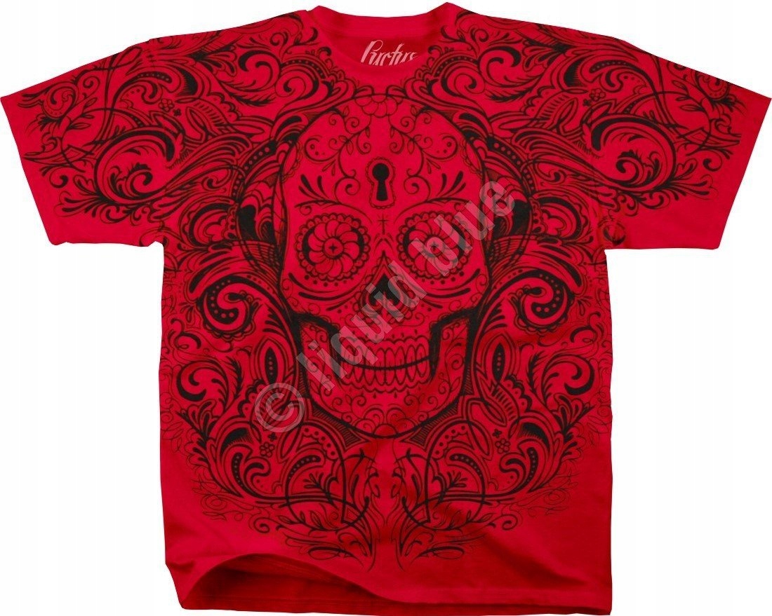 Calavera Keyhole Liquid Blue L