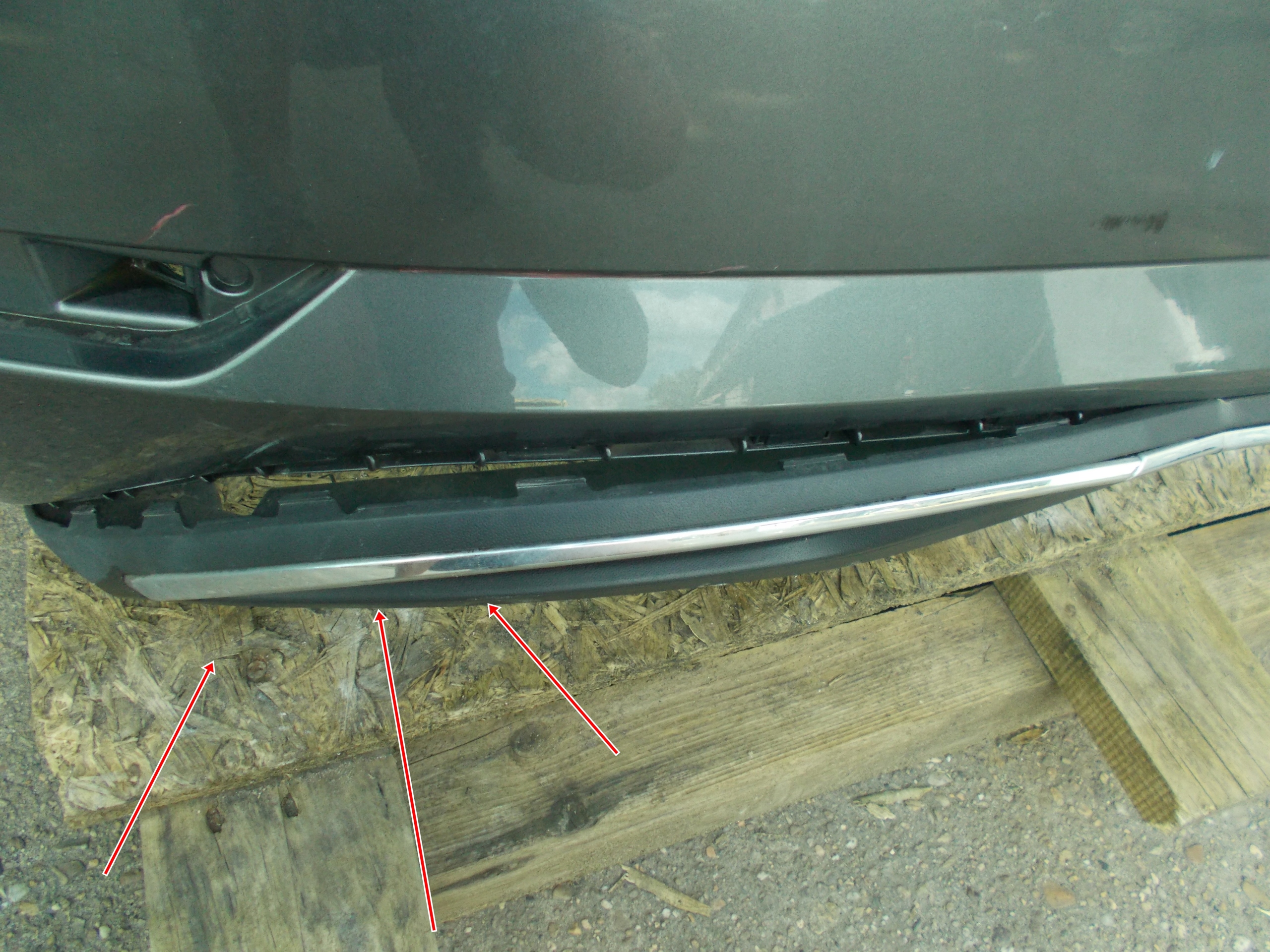 VW GOLF VII Stoßstange heck