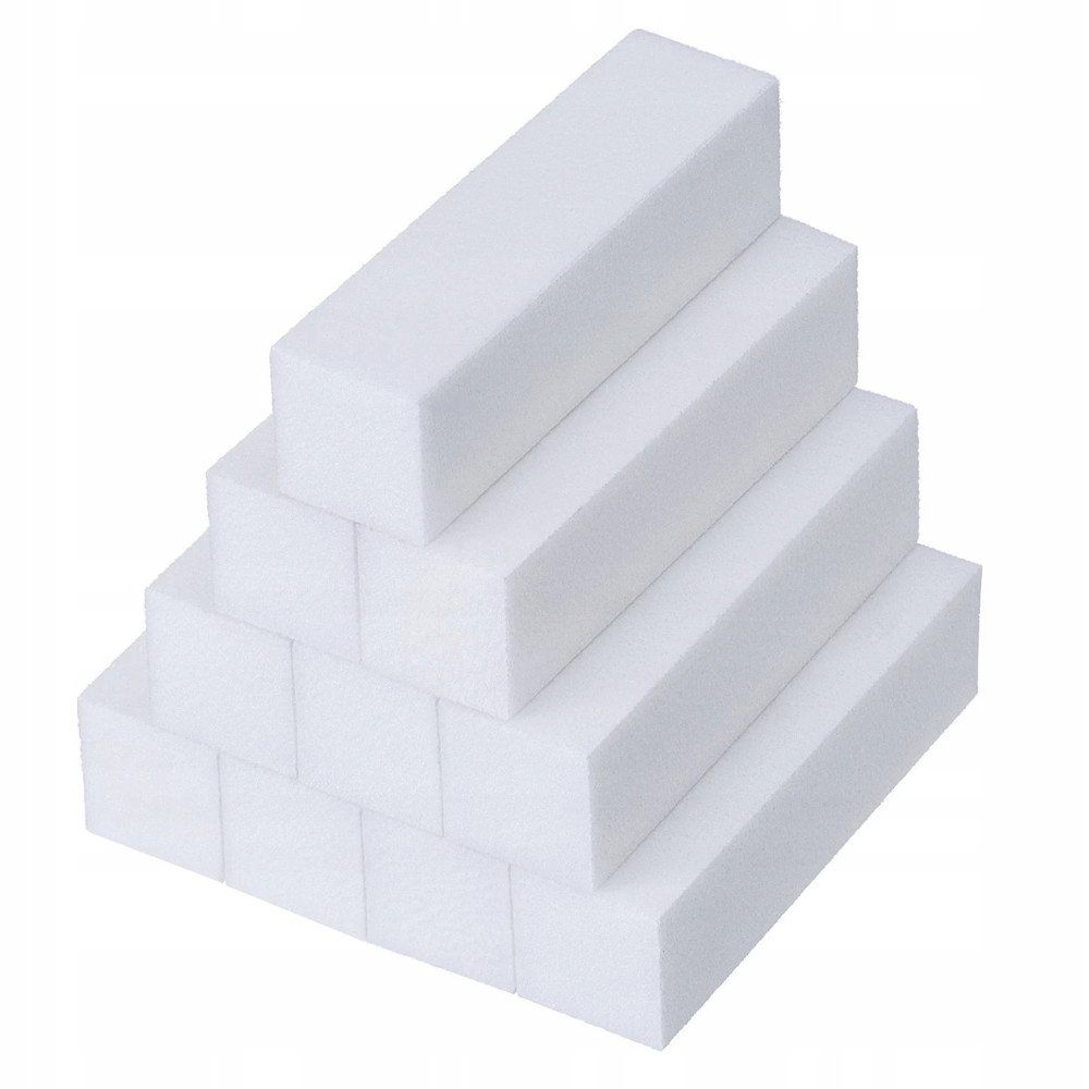 

10x Blok Bloczek Polerski Do Paznokci Zestaw 10szt