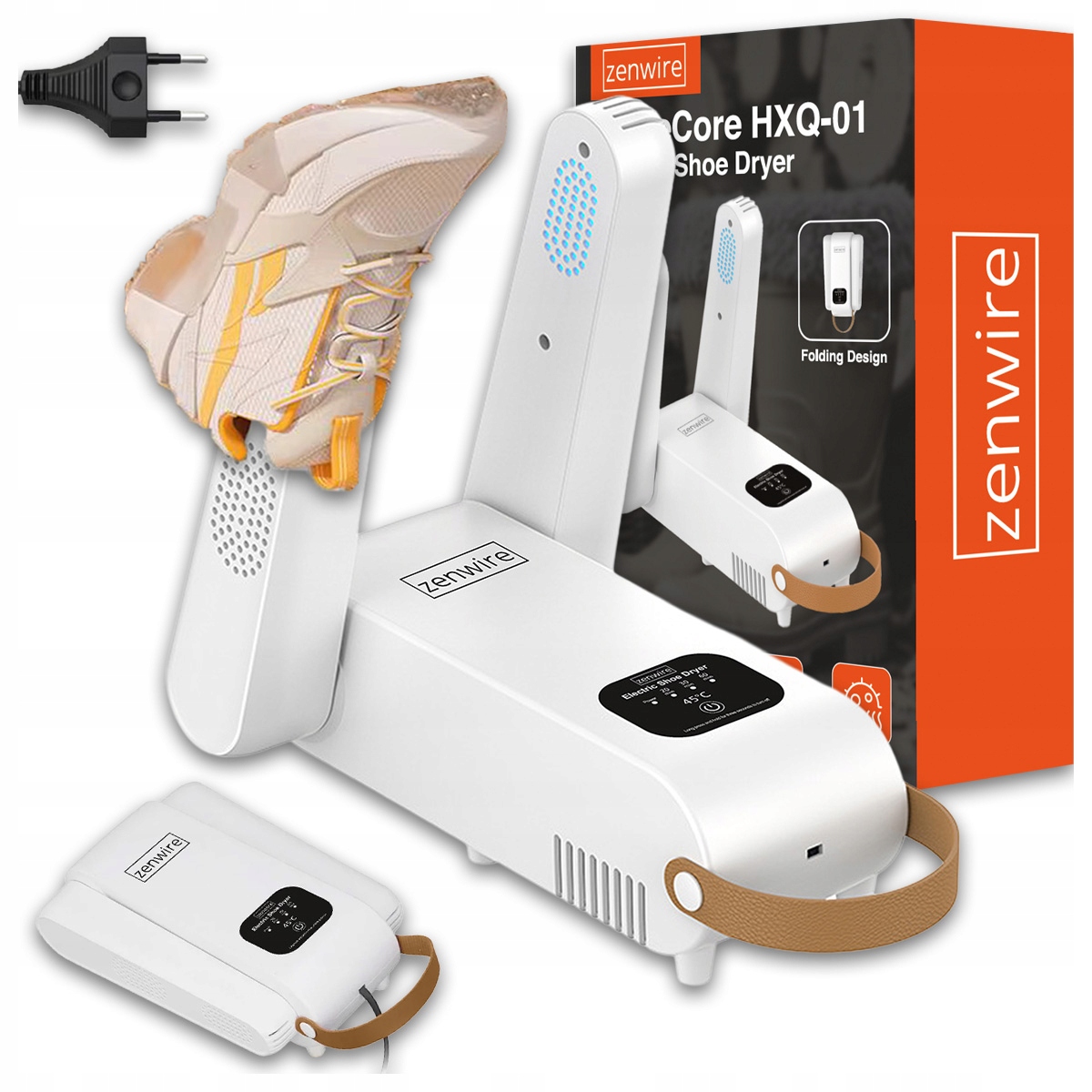 Elektryczna Suszarka Ozonator Do Butów Obuwia Skarpet Dezynfekcja Uv Timer