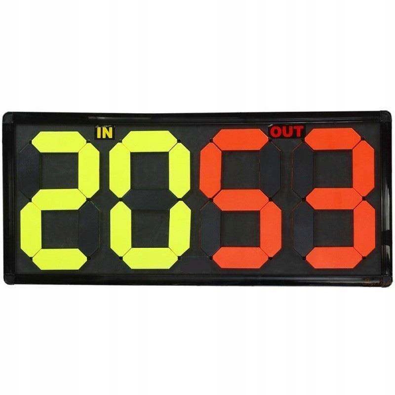 Yakima Tablica Zmian Zawodników Manualna Podwójna 100445