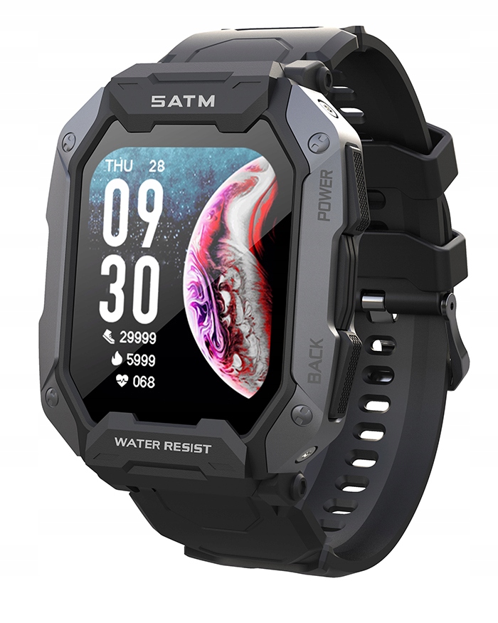 Pánské hodinky Skmei Chytré Hodinky skm.1c201a.mn krokoměr mnoho funkcí