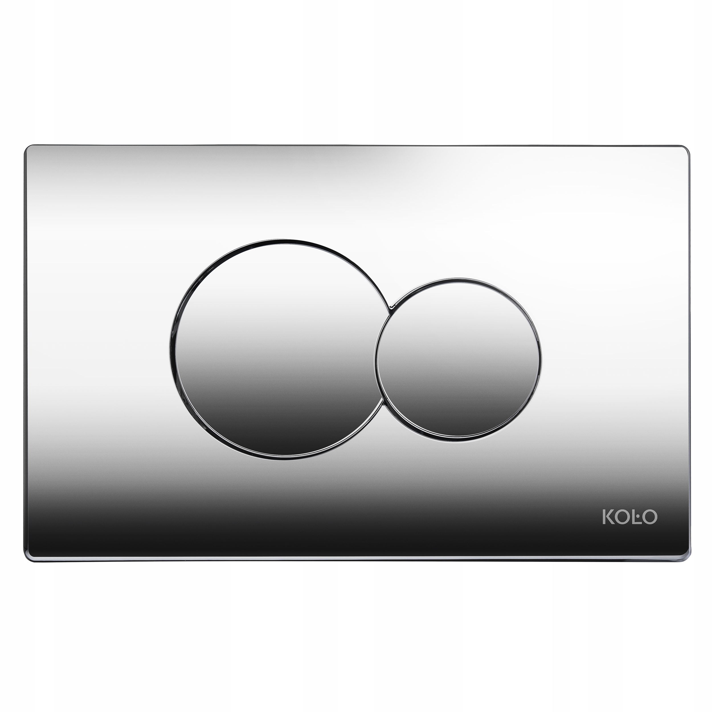 Eclipse przycisk spłukujący Chrom Błyszczący do stelaża Technic Koło 94122