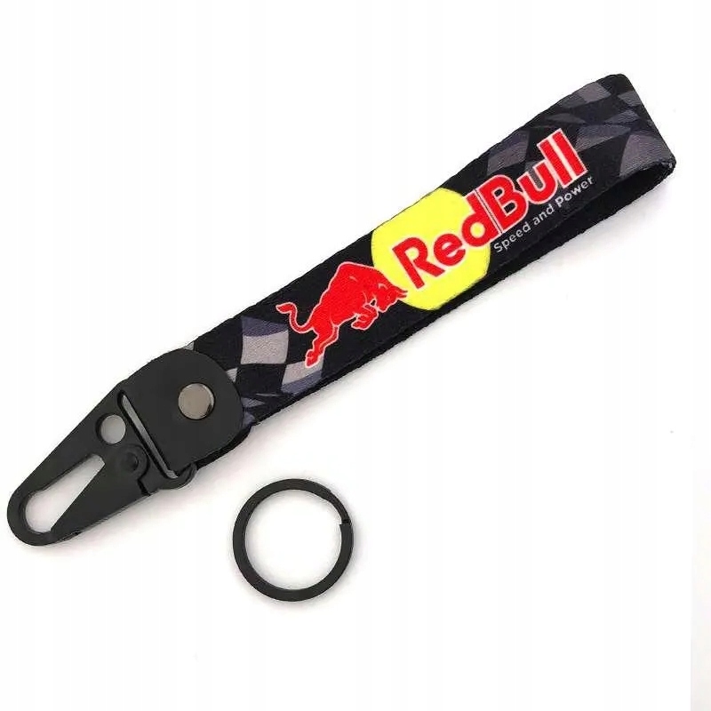 Red Bull smycz gruba dwustronna