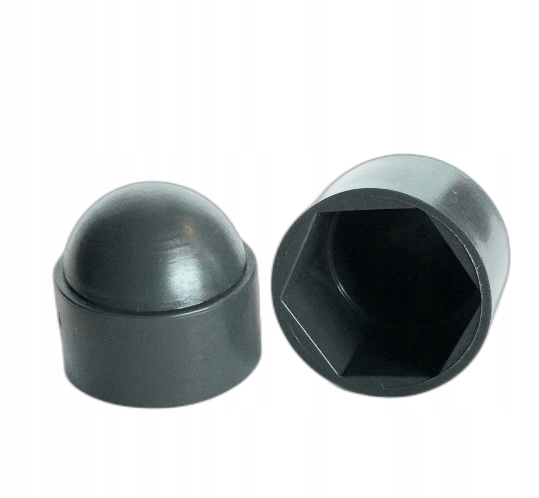 

100 Maskownica kołpak śruby M12 Zaślepka Antracyt