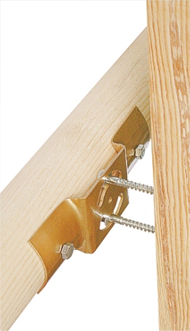 Łącznik belki drewnianej okrągłej - regulowany - L Marka DMX