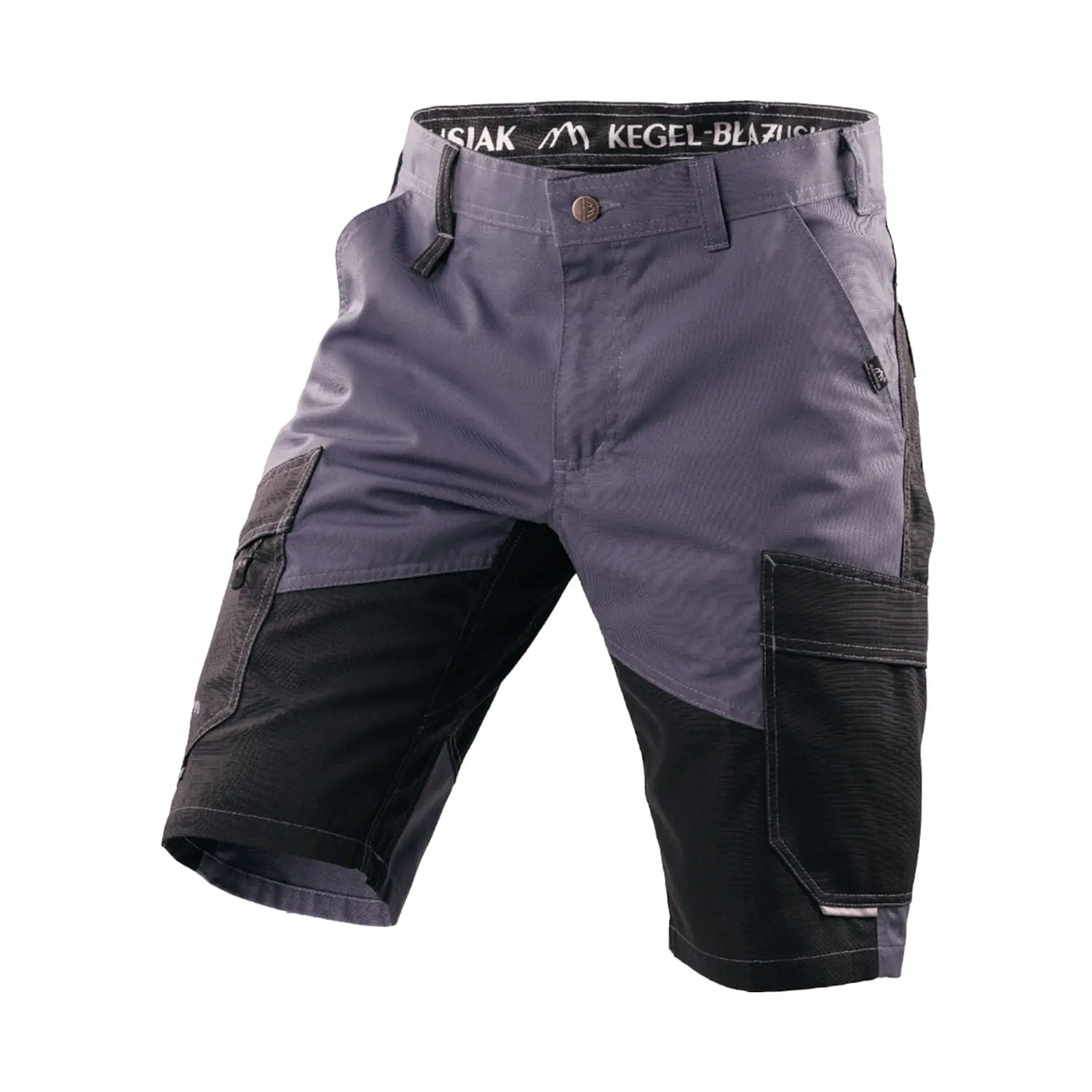 Krátké Kraťasy 5506 barva popelavě černá 52