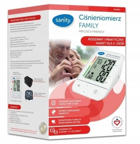 Sanity Family ciśnieniomierz model MD 3150 z zasilaczem