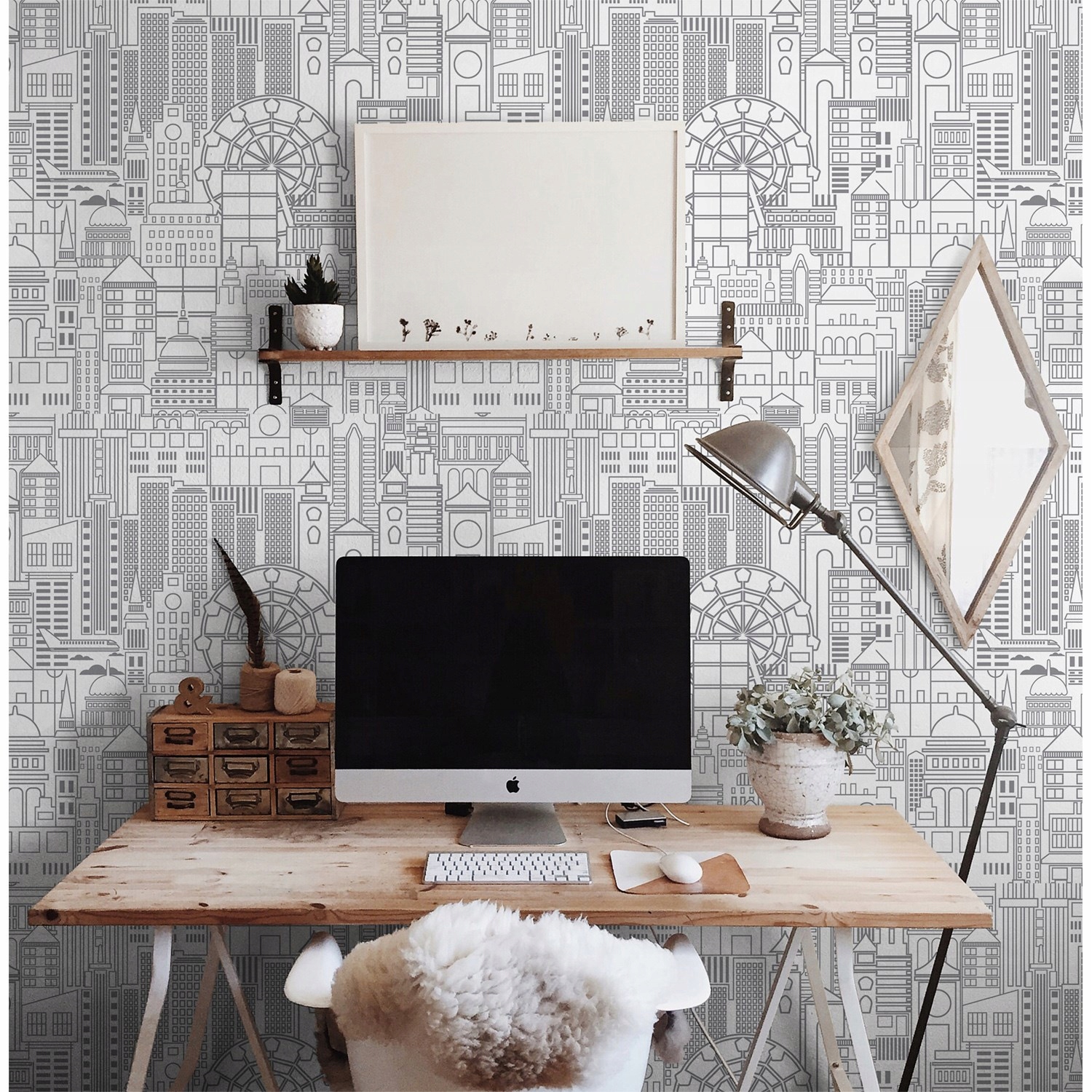 

Flizelinowa tapeta Szum wielkiego miasta 152x104cm