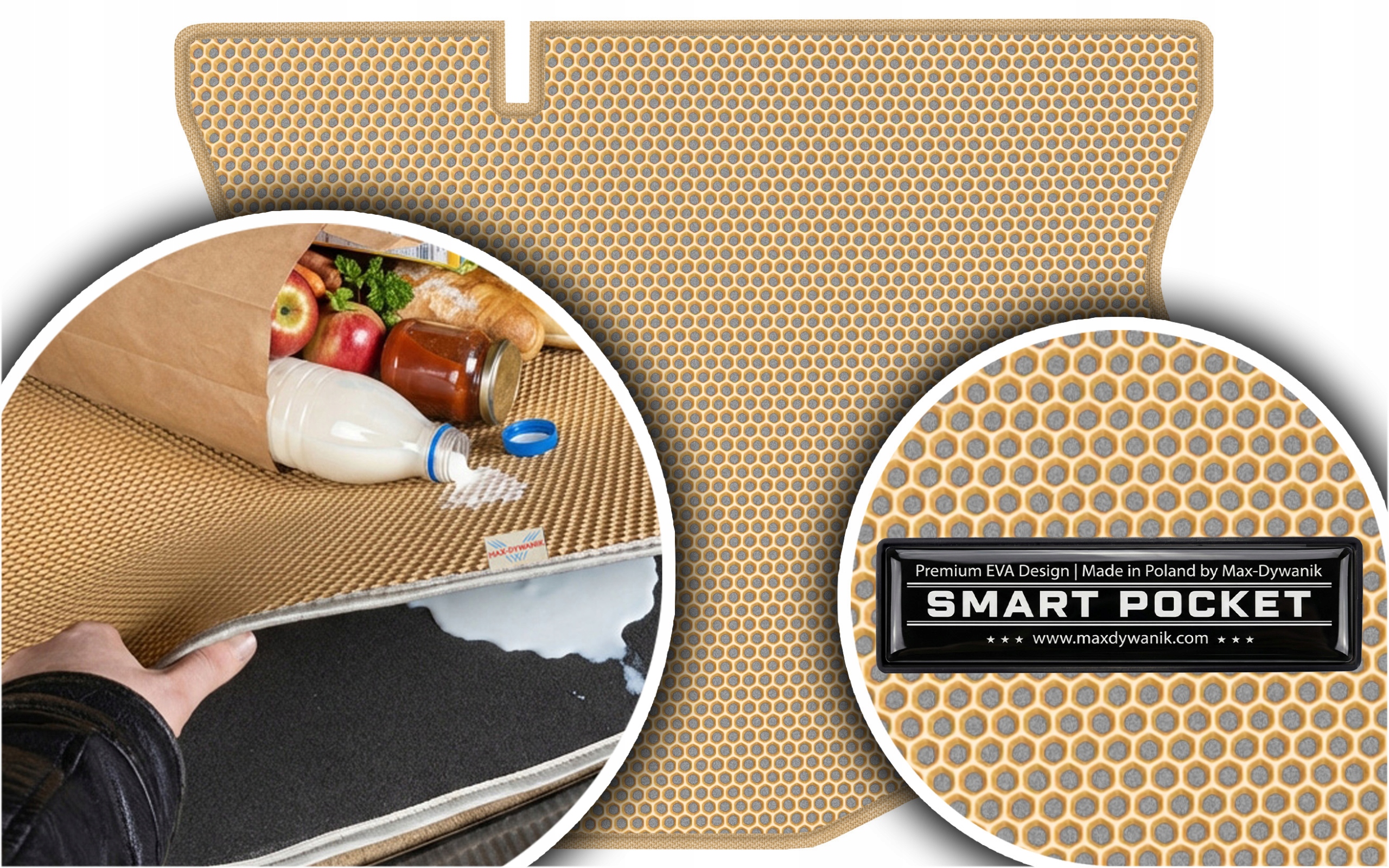 Rover 25 Hatchback 1999-2005 Vložka do batožinového priestoru Eva Smart Pocket Béžová