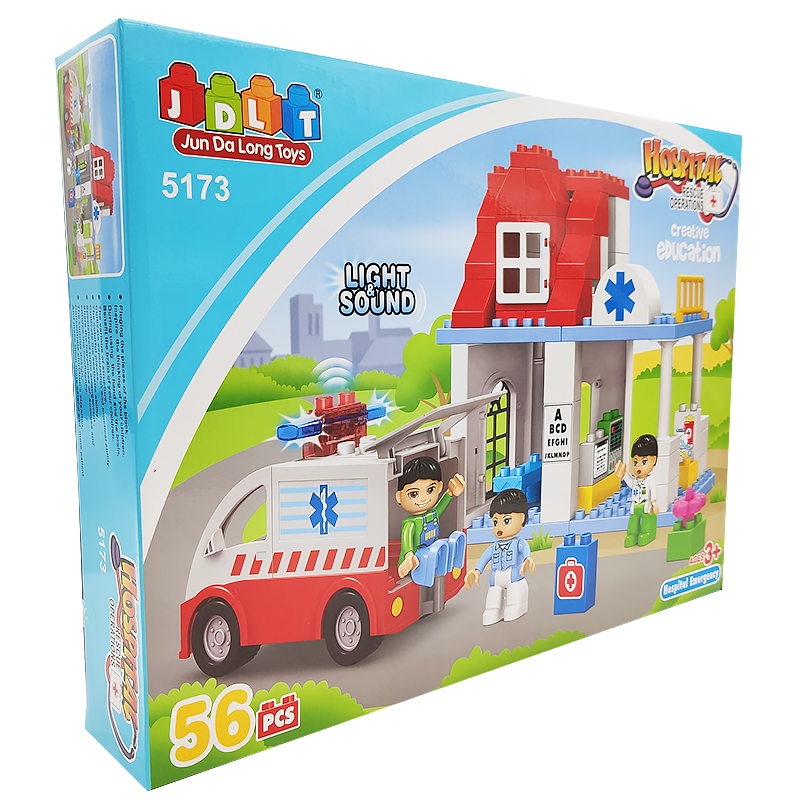 

Zestaw Klocków Dla Dzieci Ambulans Pogotowie 56EL
