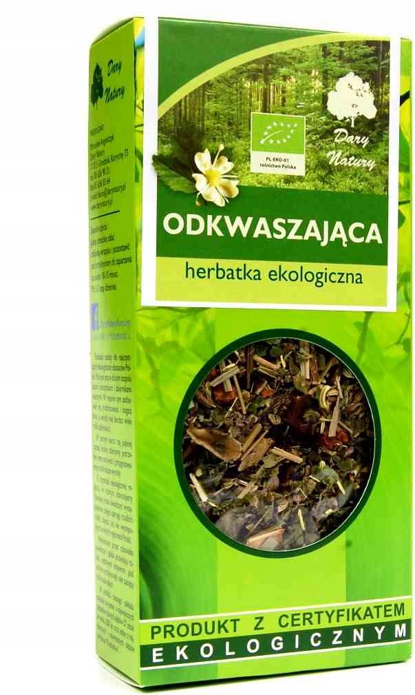 

Herbatka Odkwaszająca Bio 50 g Dary Natury