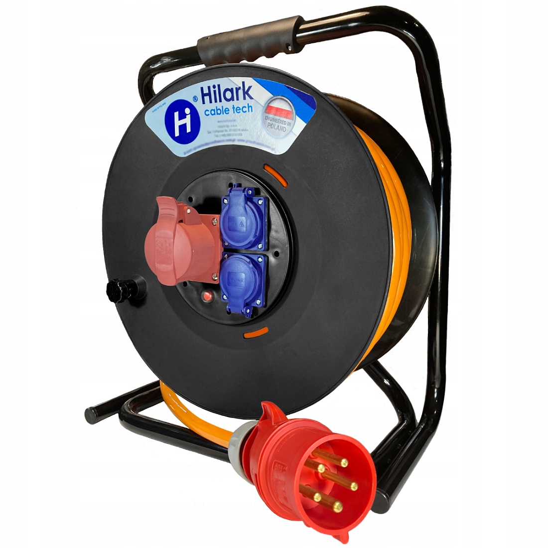 Predlžovací Kábel adaptér H07BQ-F 5x4 silový adaptér 16A na 32A 5P IP44 3 m