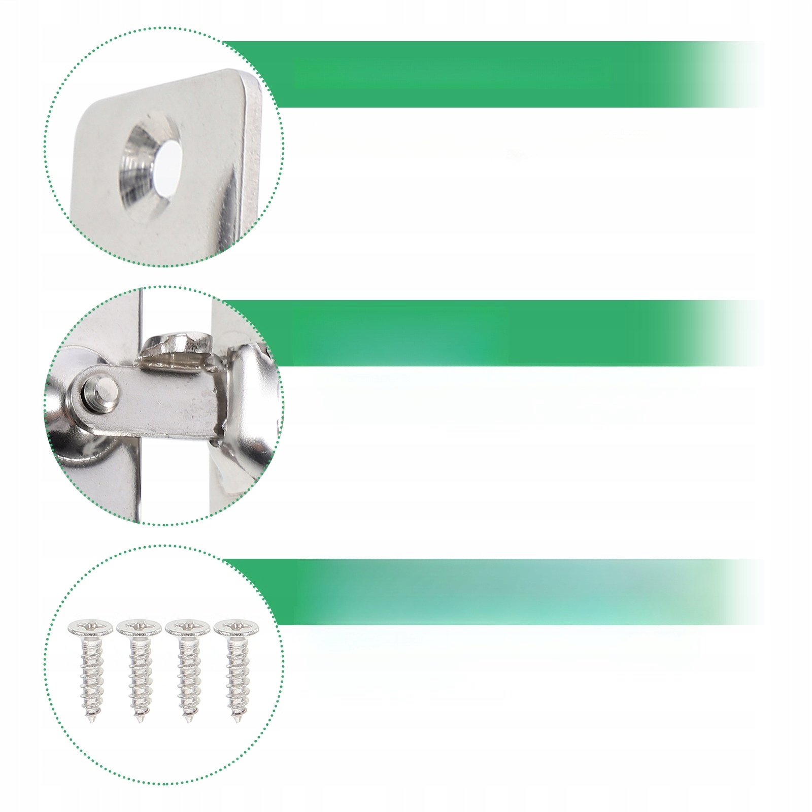 ZAMEK DO DRZWI PRZESUWNYCH NIERDZEWNY ZATRZASK ZEWNĘTRZNY Marka bez marki