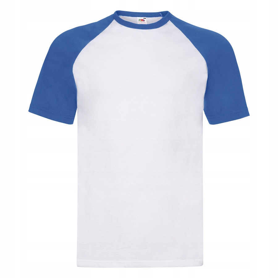 

Koszulka męska T-shirt Baseball biały/c.nieb M