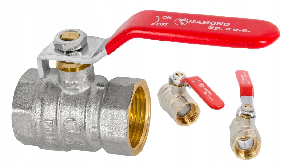 Guľový Ventil Kurek S Dlávkom 2 1/2 x 2 1/2 Gw/gw