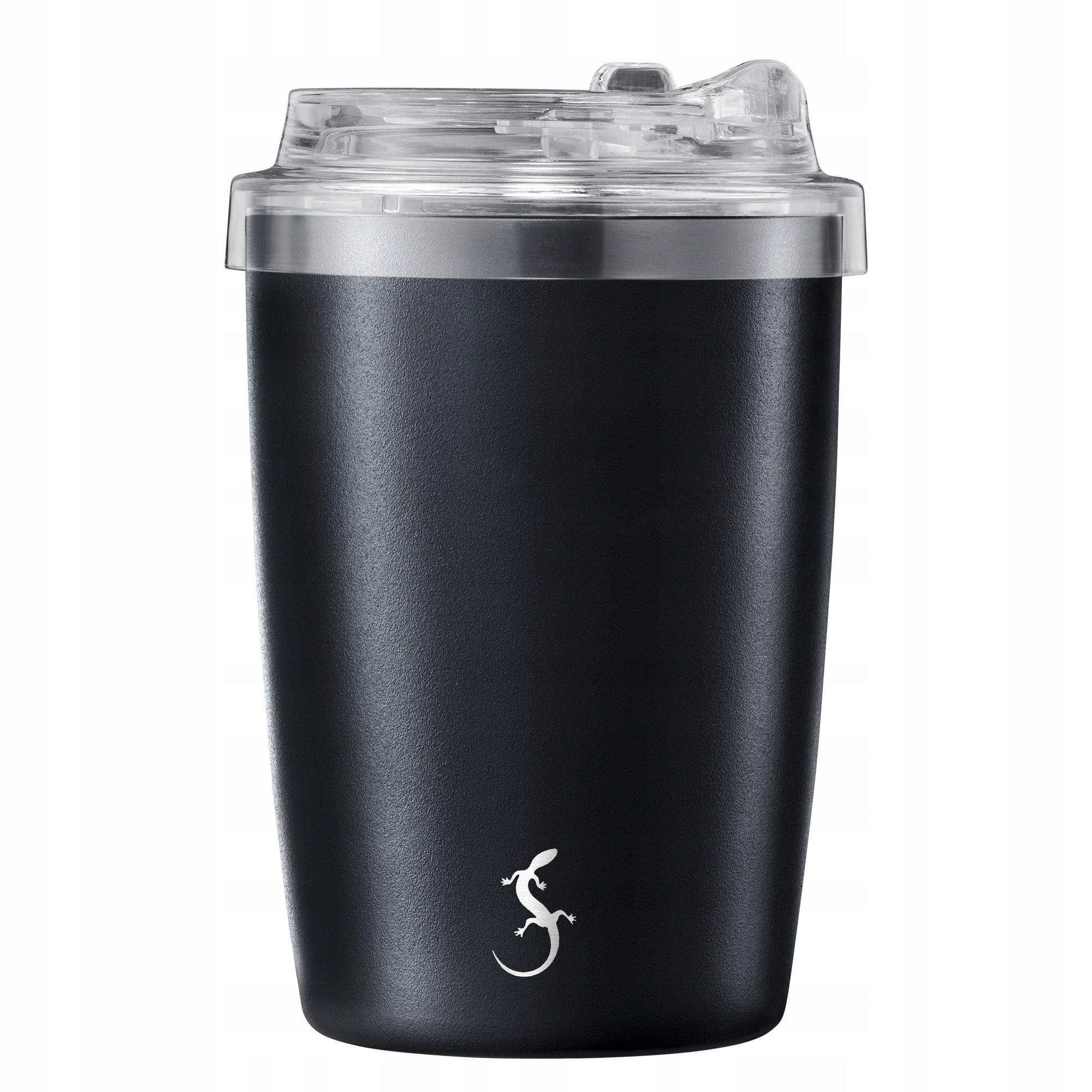 Termohrnek Lurch, nerezová ocel/plast, černý, 0,3 l
