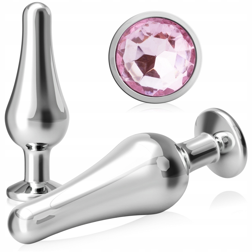 

Korek Analny Ze Stali Nierdzewnej Plug Kryształ