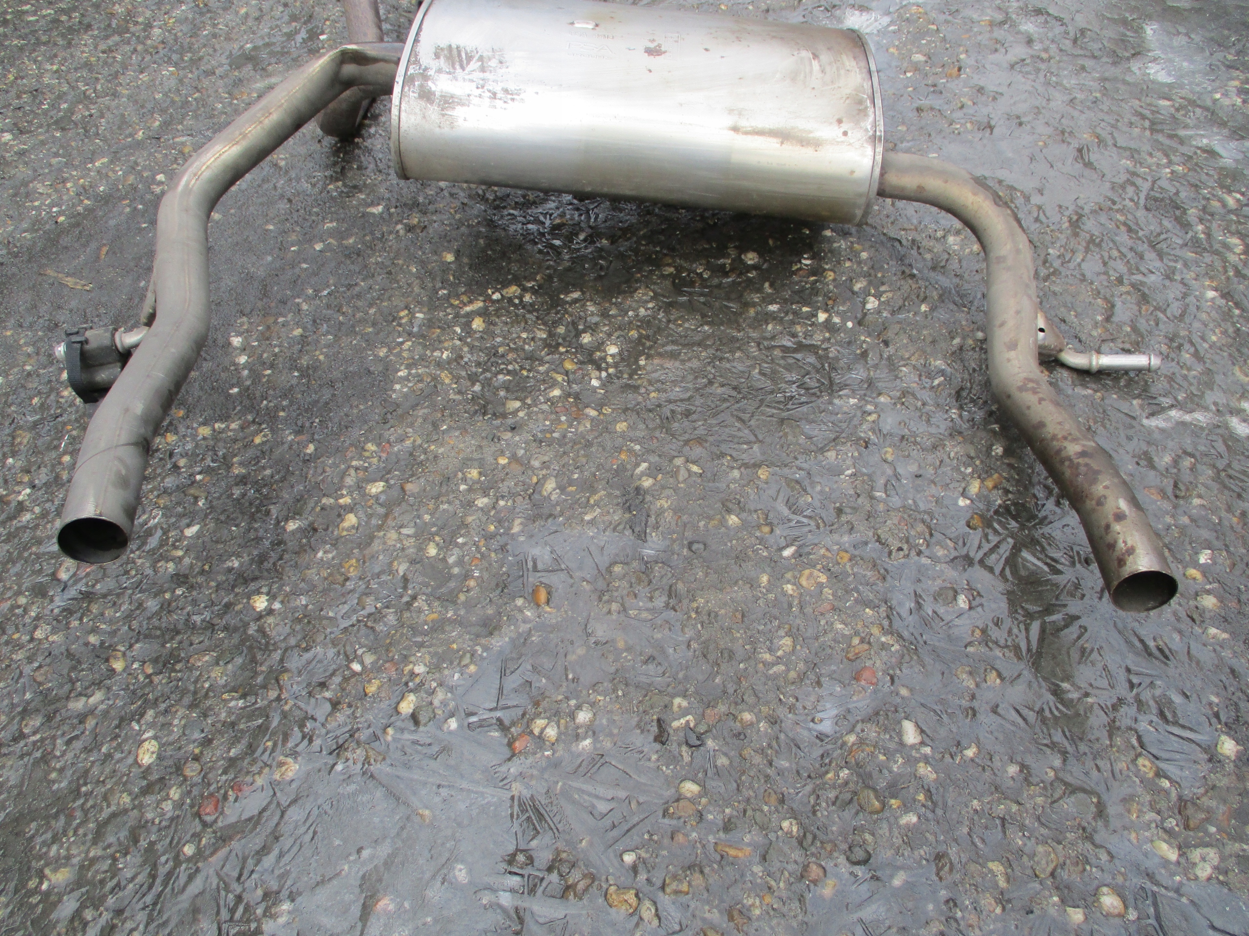 muffler, exhaust PEUGEOT 2008 II PSA4413