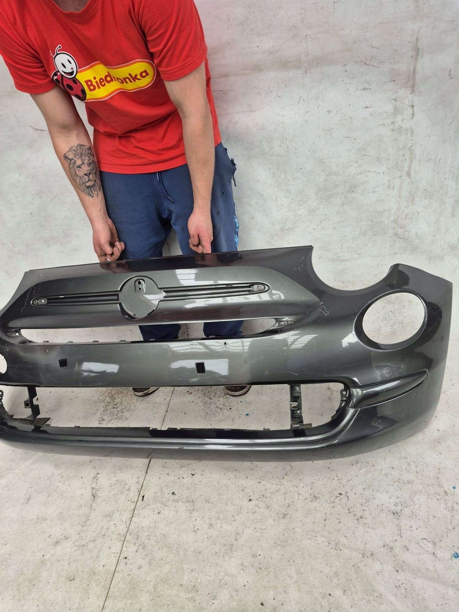 FIAT 500 15- LIFT bumper front front 735619476