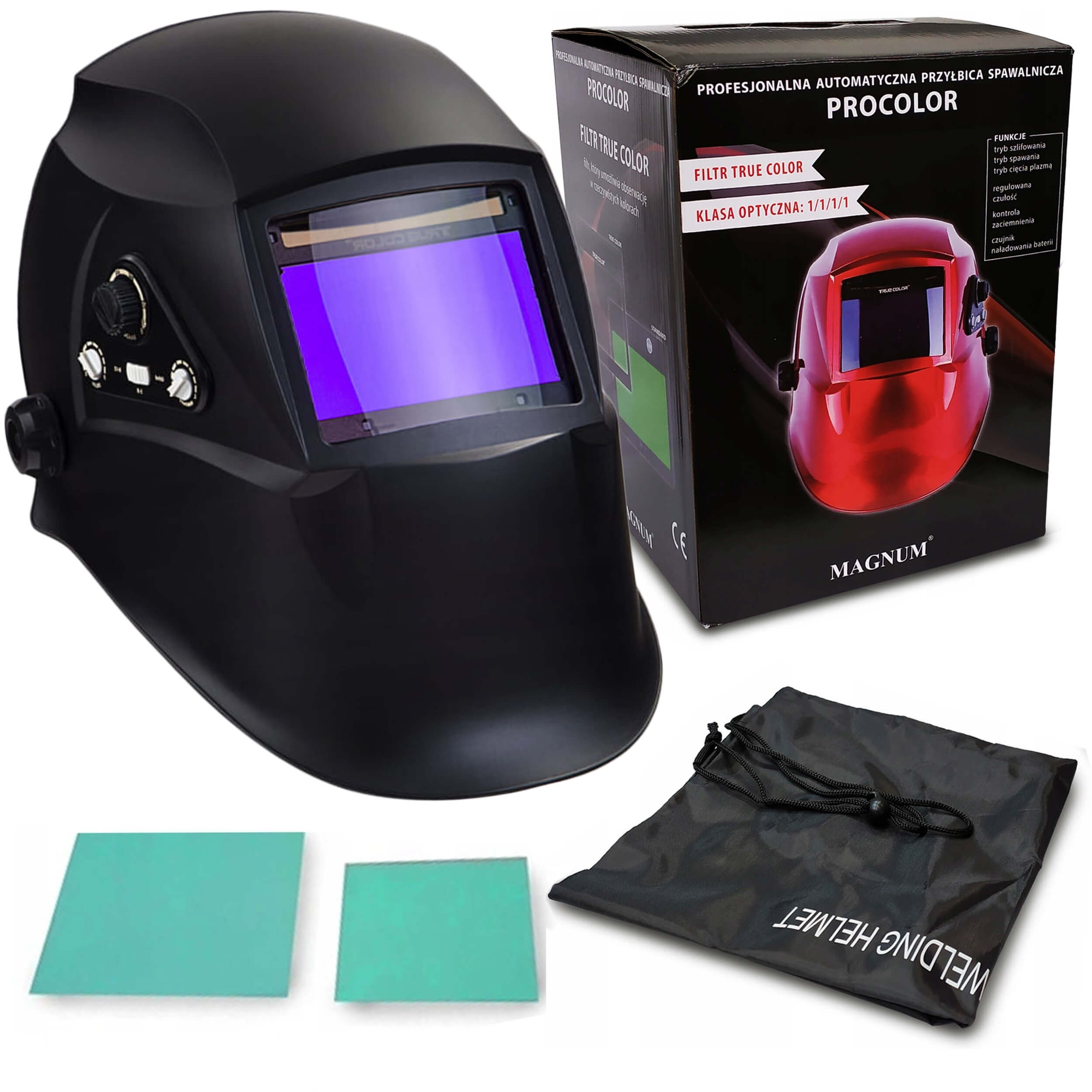 

Przyłbica spawalnicza Magnum maska automatyczna