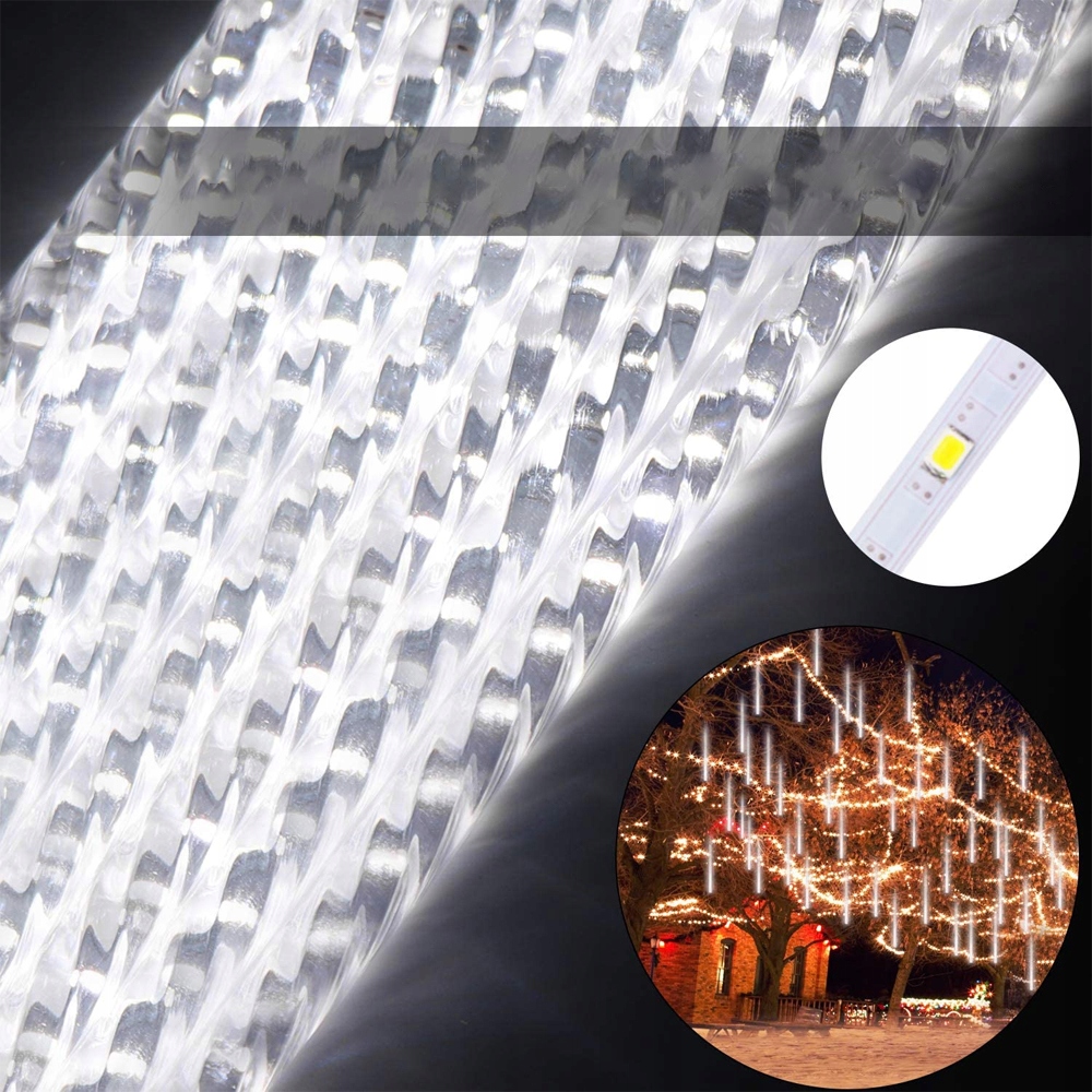 METEORY 288LED LAMPKI PADAJĄCY ŚNIEG SOPLE OŚWIETLENIE ŚWIĄTECZNE IP44 Marka inna