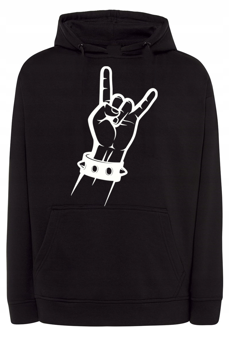 Pánská mikina s potiskem Metal Rock Gest Rogów Rogi XXL