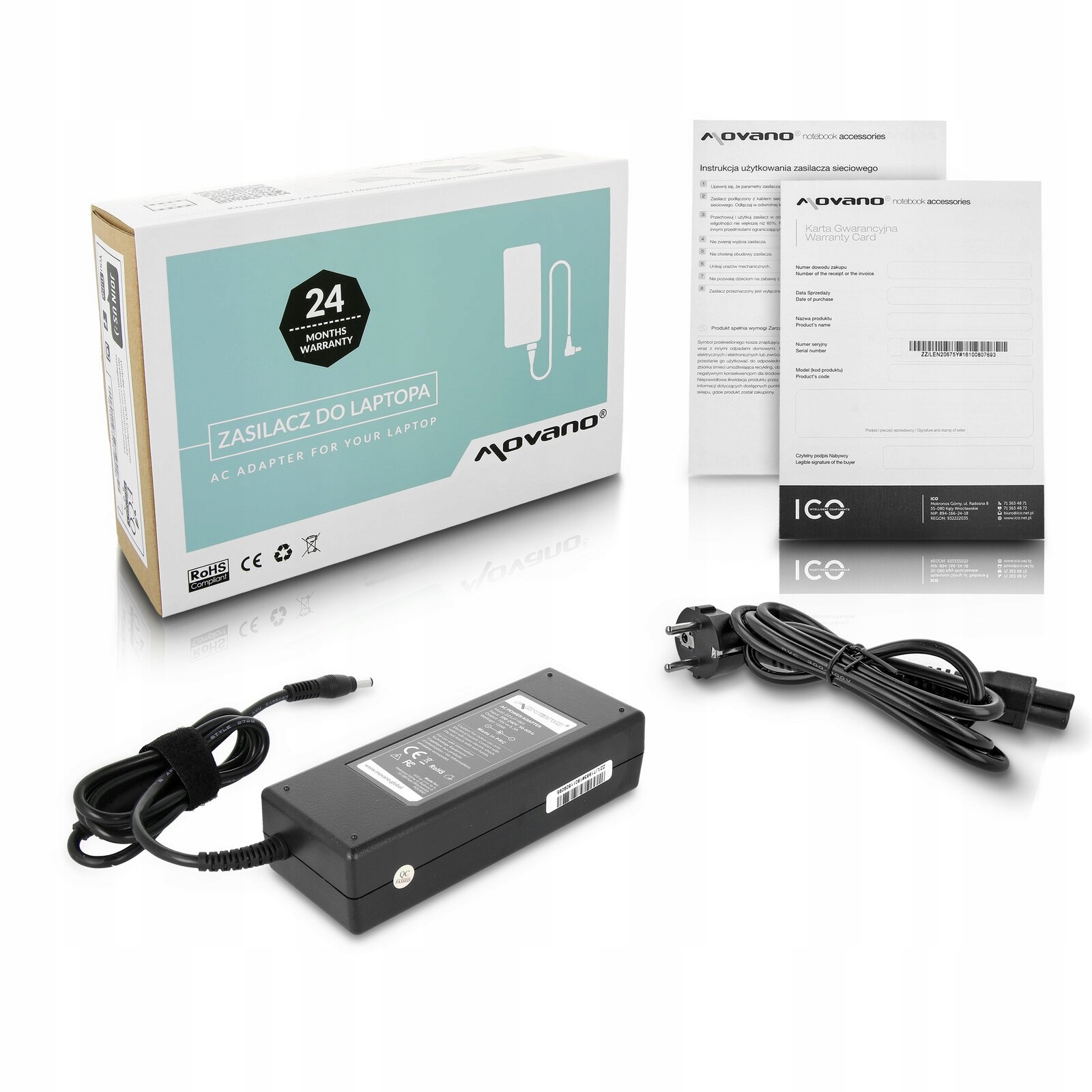 

Zasilacz ładowarka do Asus 120W X750J N551J R500V