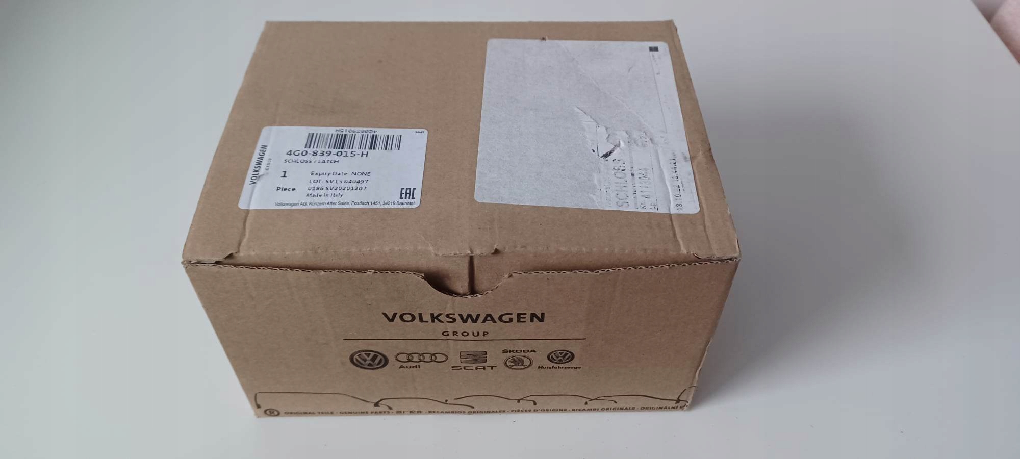lock door AUDI A4 B9 A6 A7 4G0839015H left rear part