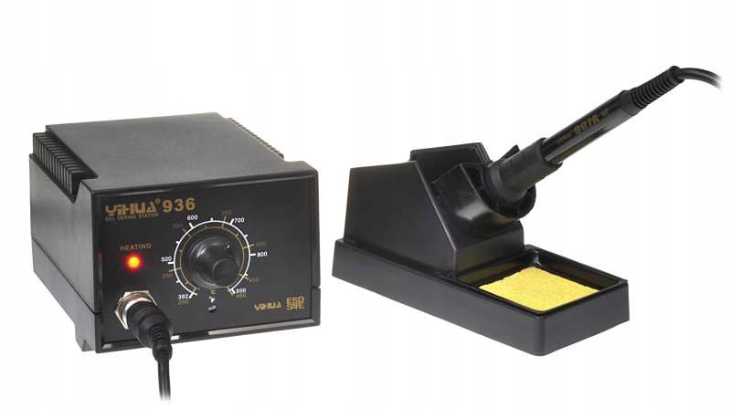 

Stacja lutownicza kolbowa Yihua 936 50W 200-480