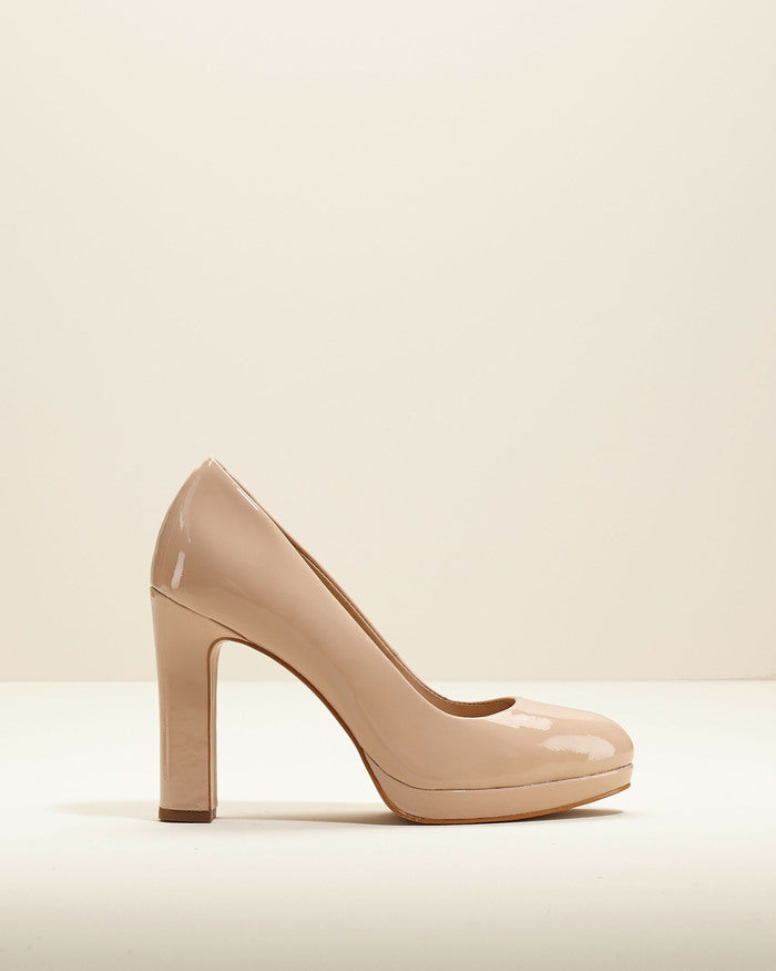 Nudové lodičky na podpatku Cosmoparis 37