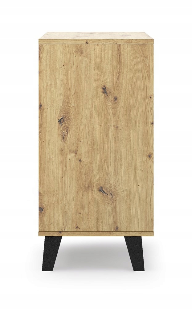 KOMODA NOWOCZESNA 70 cm POJEMNA SZAFKA REGAŁ SZUFLADY MEBLE DĄB ARTISAN Głębokość mebla 39 cm
