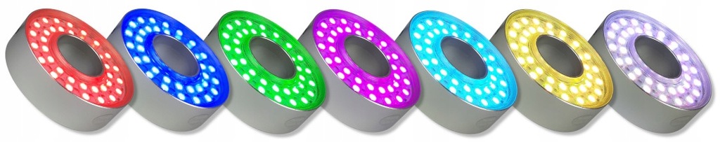 RING 36 LED RBG DYSZA FONTANNA OŚWIETLENIE Marka Wodny Azyl