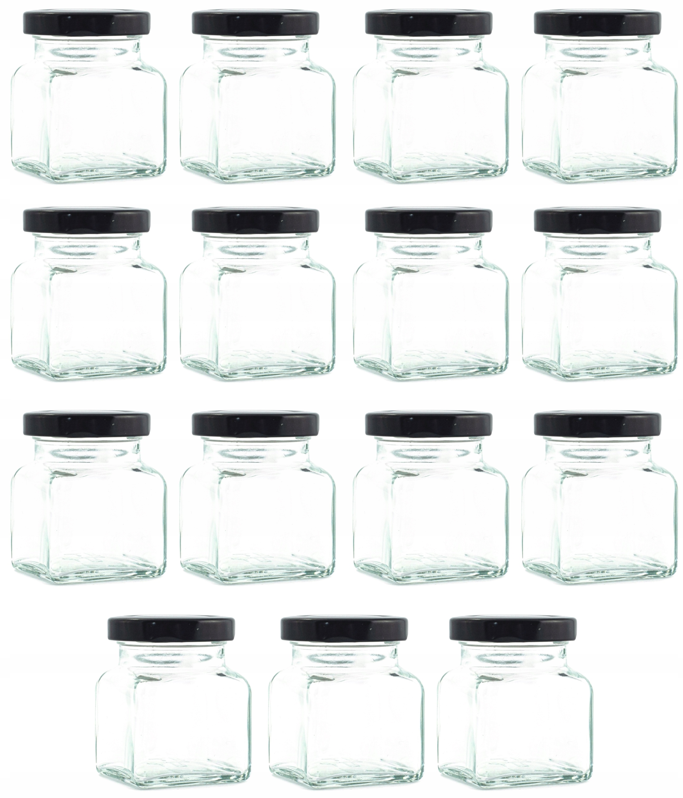 

Słoiki szklane 120 ml na przyprawy Zestaw 15 szt.