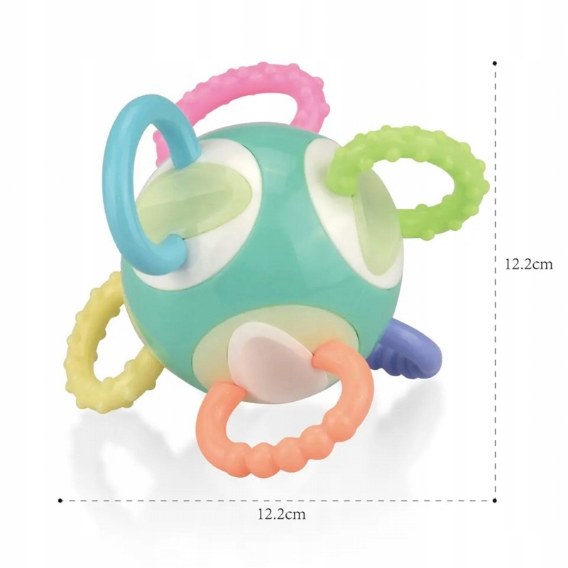 

Grzechotka dla dzieci Zabawka Sensoryczna 2w1