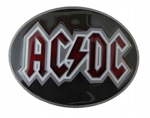 Ac/Dc klamra spinka do pasa rock