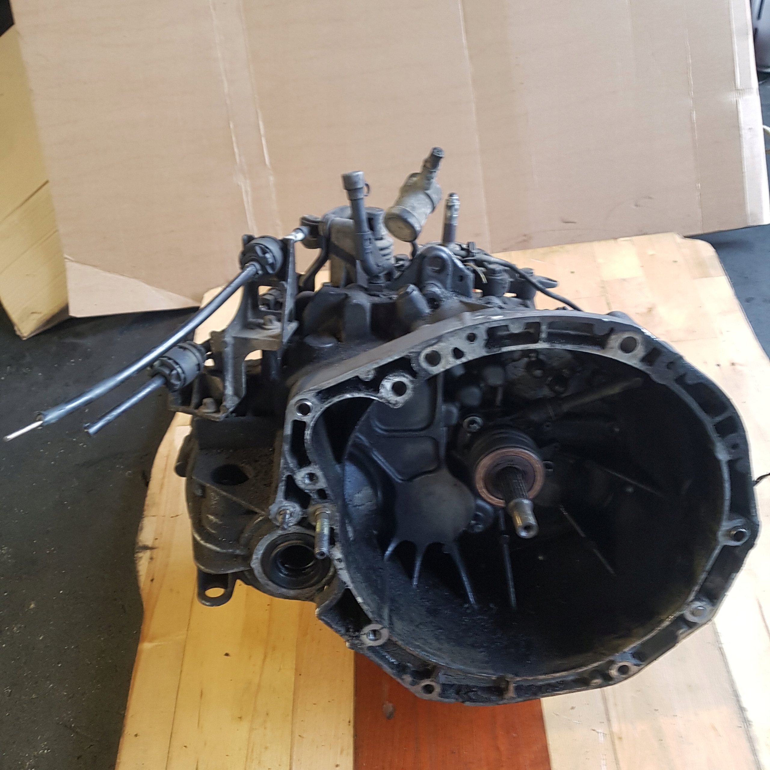 gearbox, manual RENAULT SCENIC 2 ND0002 1.9 DCI