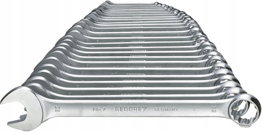 Sest. kľúče DIN3113A 6-32 mm, 26-dielne, ploché, Gedore