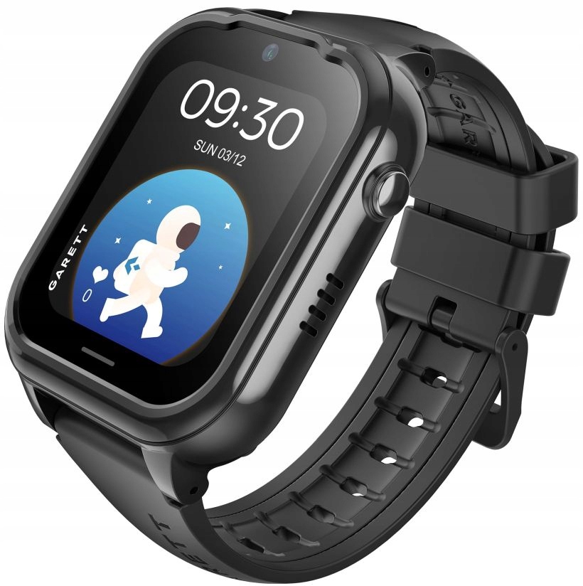 Detské Inteligentné Hodinky Garett Kids Essa Go 4G Čierny Lokátor Gps Sada