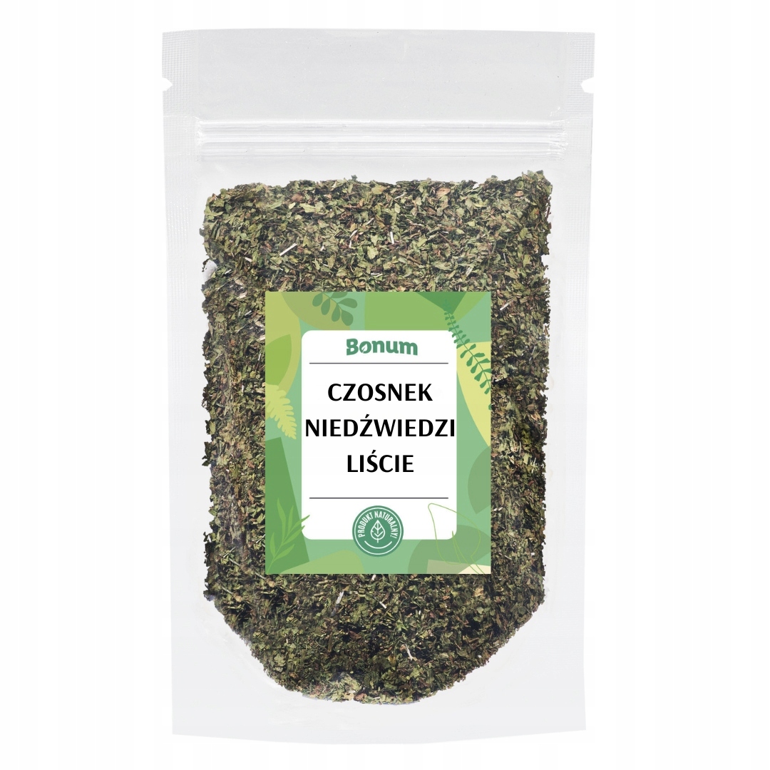 Česnek medvědí sušený Aromatický čerstvý koření Bylinky 500g Bonum