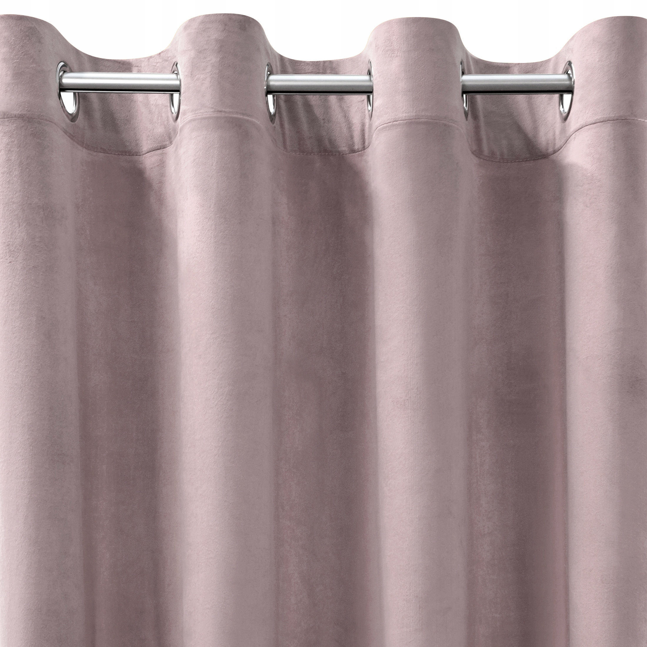 

Zasłona 140x250 na przelotkach velvet designerska