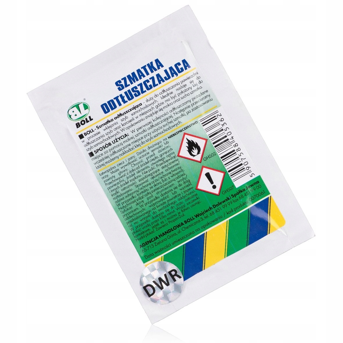 BOLL-SZMATKA ODTLUSZCZAJACA 0070061/BOL BOLL Pojemność opakowania 10 ml