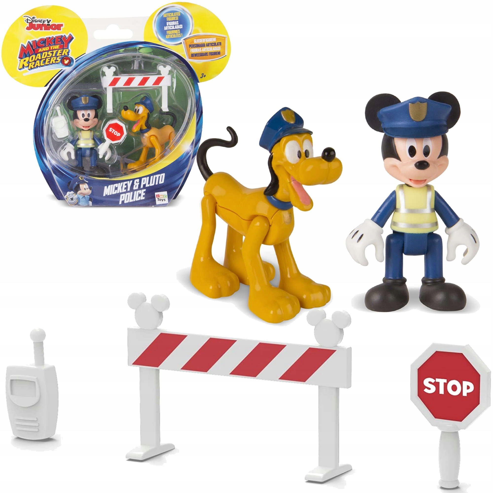 

Figurki Mickey I Pluto Policjanci Akceosoria