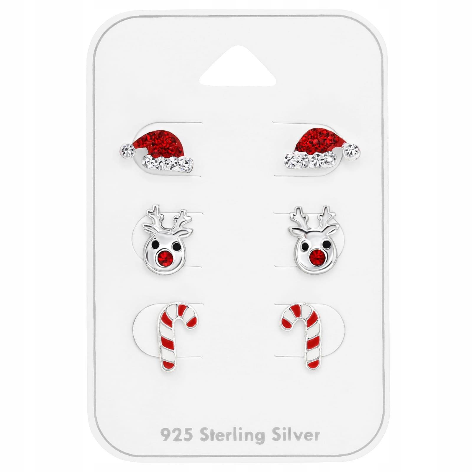 Vánoční sada Sob, Bonbónek a Čepice Mikuláše Stříbro Zkoušky