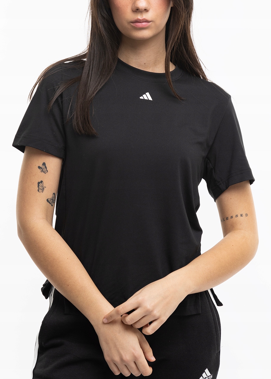 adidas tričko dámské sportovní tričko pohodlné černé vel
