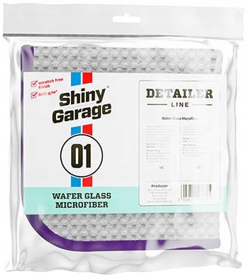 

Shiny Garage Wafer Glass 40X40 Mikrofibra Do Szyb